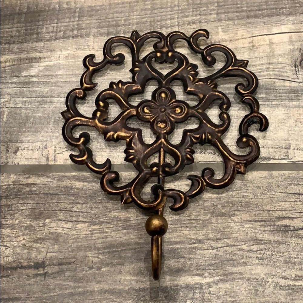 Decorative hanger. Bronze